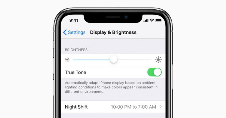 What is the Use of True Tone on an iPhone?
