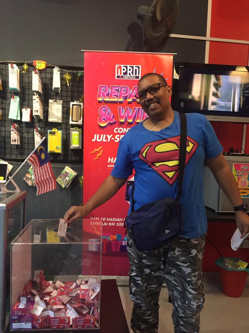 GHOST TOUCH REPAIR IN iPRO AMPANG