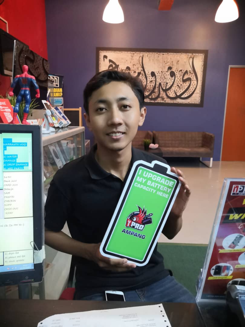 iPhone 6S Yoobao Battery at iPro KL