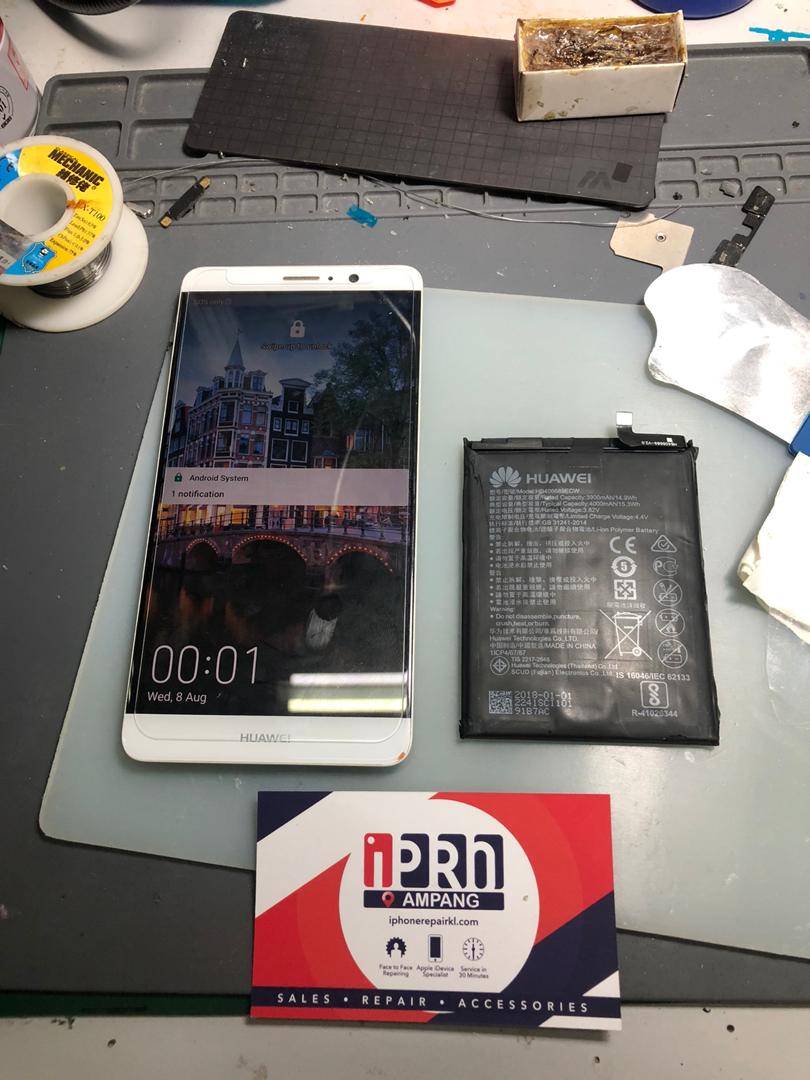 Huawei Mate 9 Battery Bloated at iPro Ampang KL