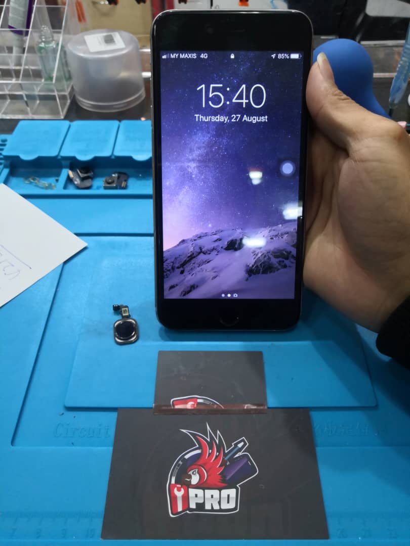 iPhone 6 Plus Home Button Replacement In iPro Ampang