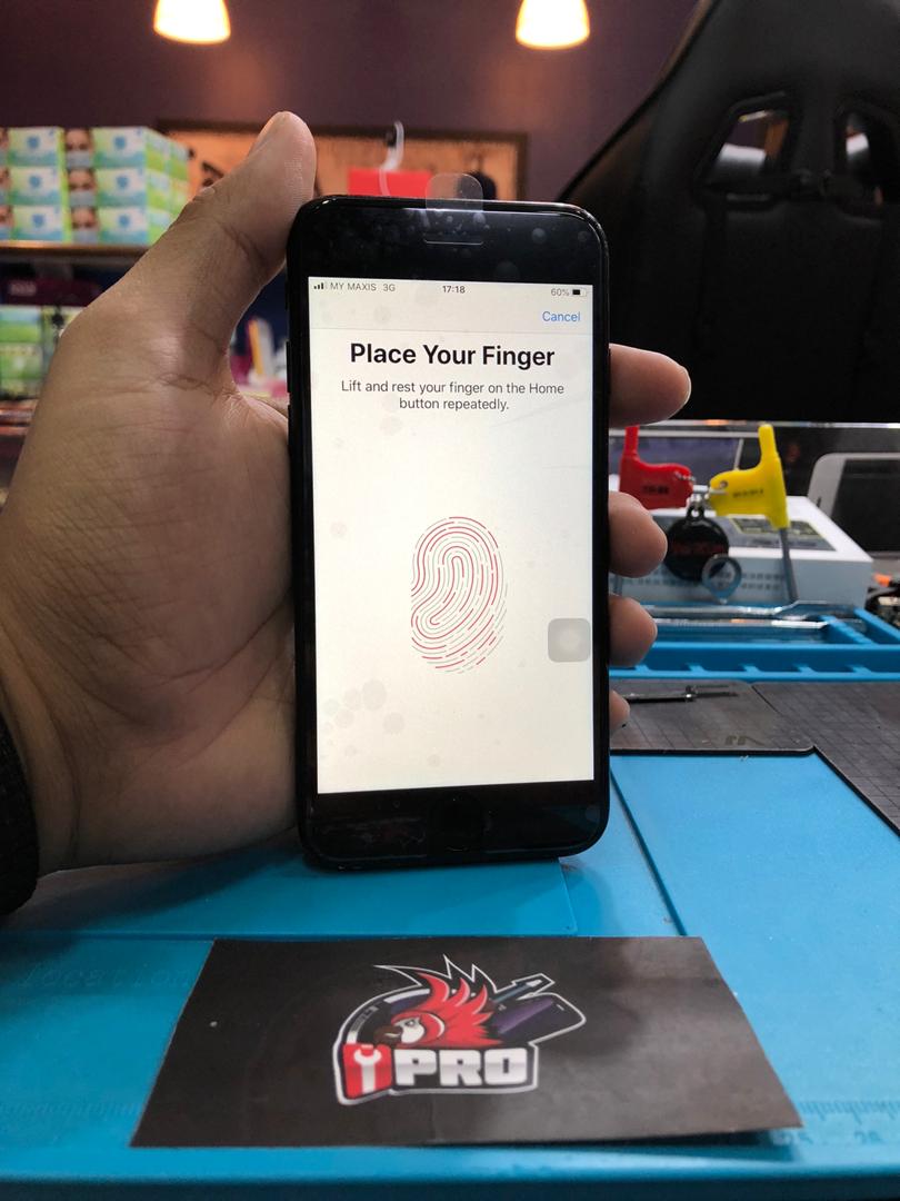 iPhone 7 Home Button And Battery Replacement In iPro Ampang