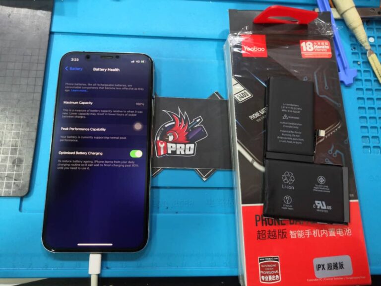 iPhone X Yoobao Battery Replacement In iPro Ampang