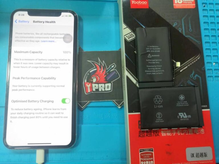iPhone X Yoobao Battery Replacement 18 Months Warranty At iPro Ampang
