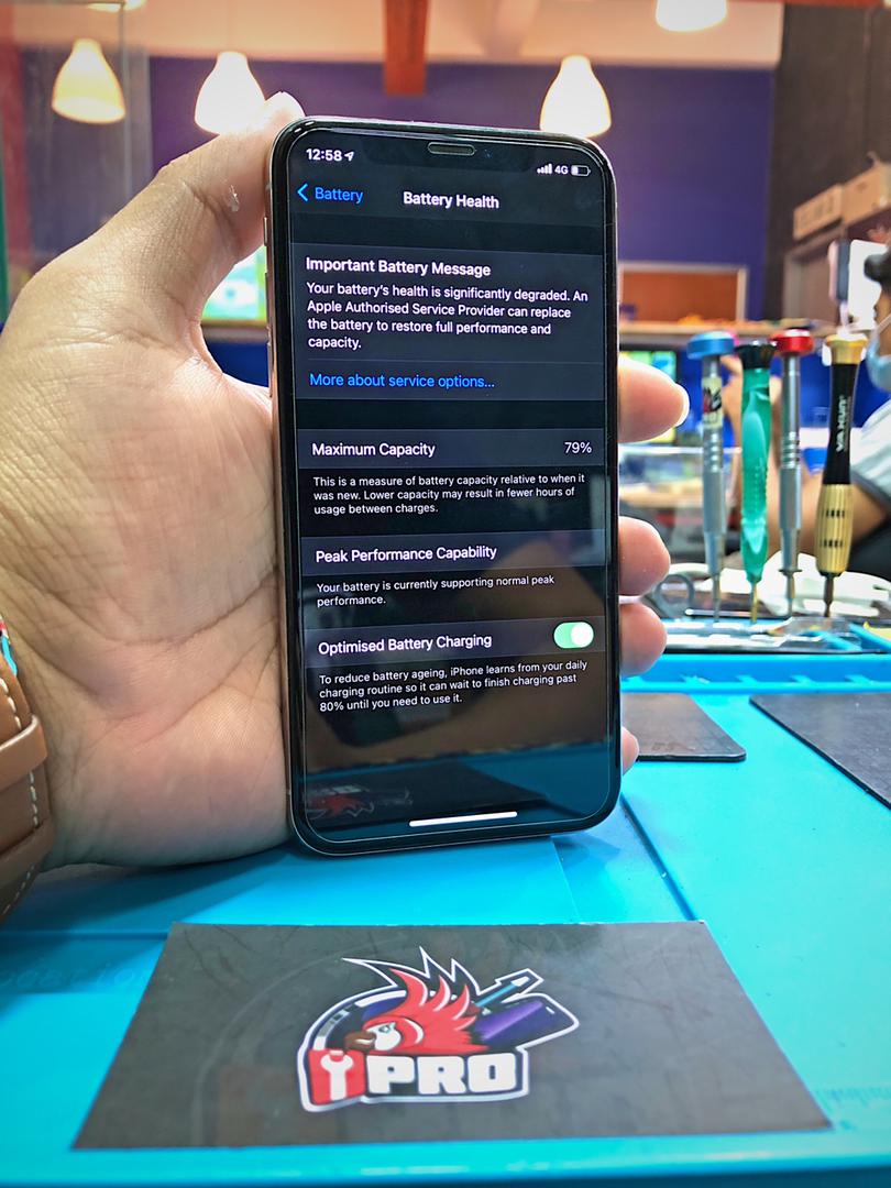 iPhone X Yoobao Battery Replacement 18 Month Warranty Replacement At iPro Ampang