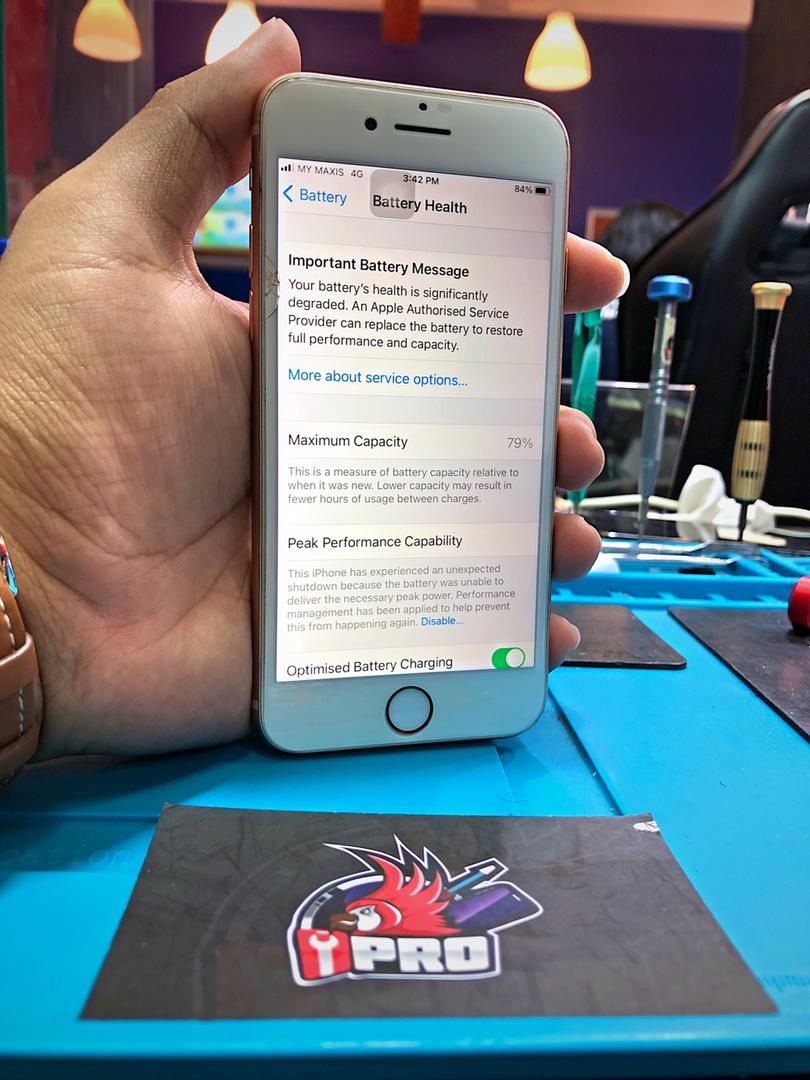 iPhone 8 Battery Drain Repair At iPro Ampang