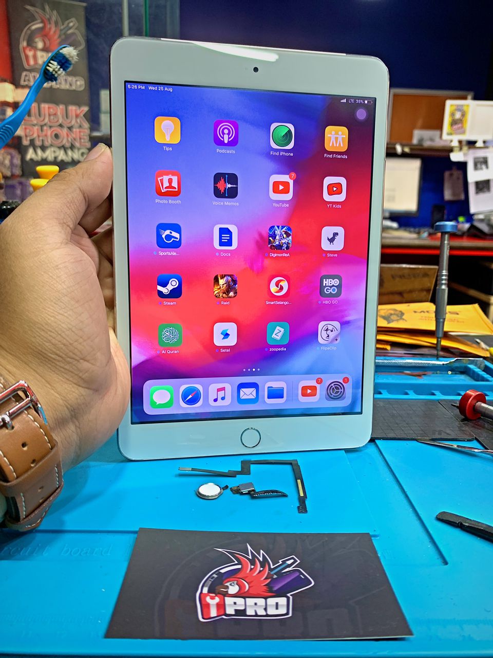 iPad Air 2 Stuck Headphone Mode Repair In Kuala Lumpur