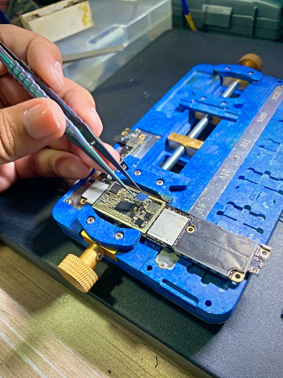 iPhone 7 Audio IC Motherboard Repair In Kuala Lumpur
