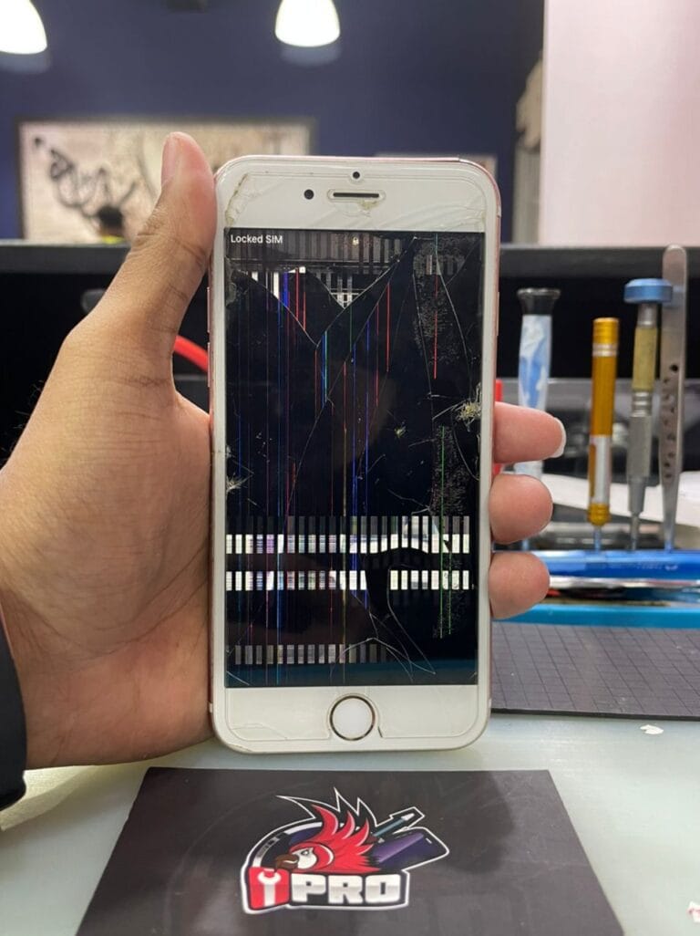 Repair iPhone LCD Screen Crack At KL