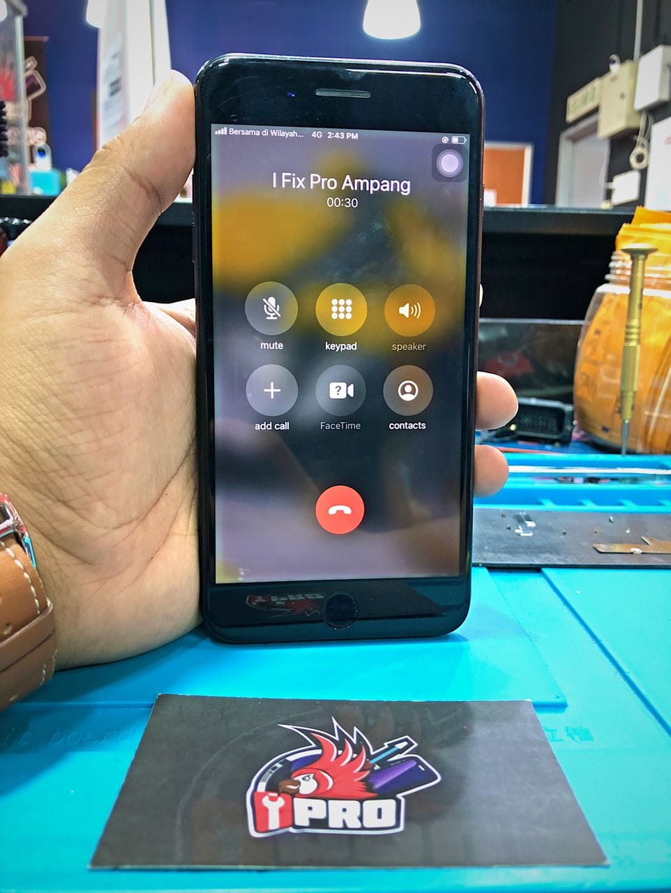 Repair iPhone 7 Plus Audio IC In KL