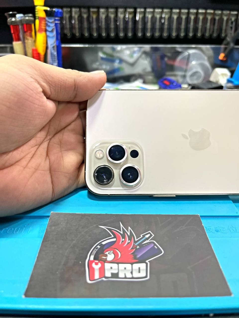 Repair iPhone 12 Pro Max Crack Camera Lens In KL iPRO Ampang KL
