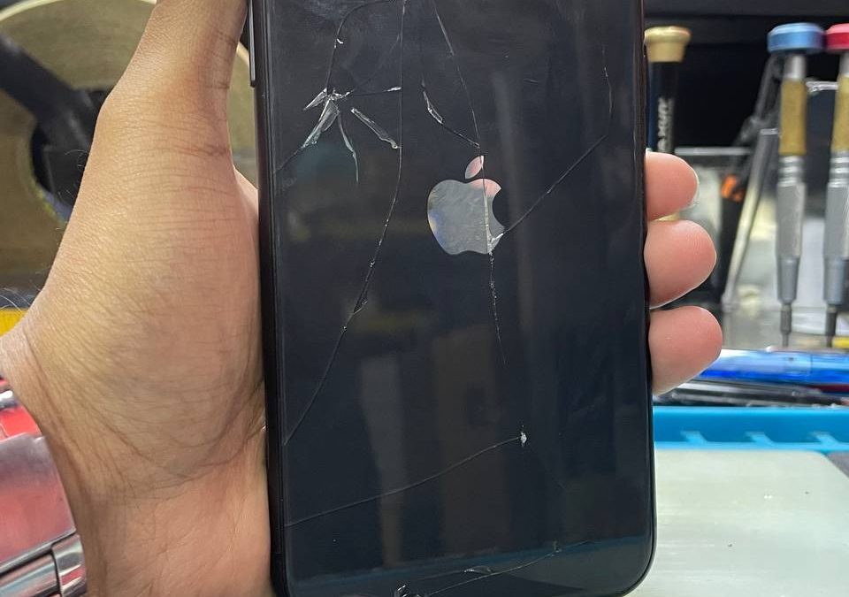 My iPhone backglass is cracked