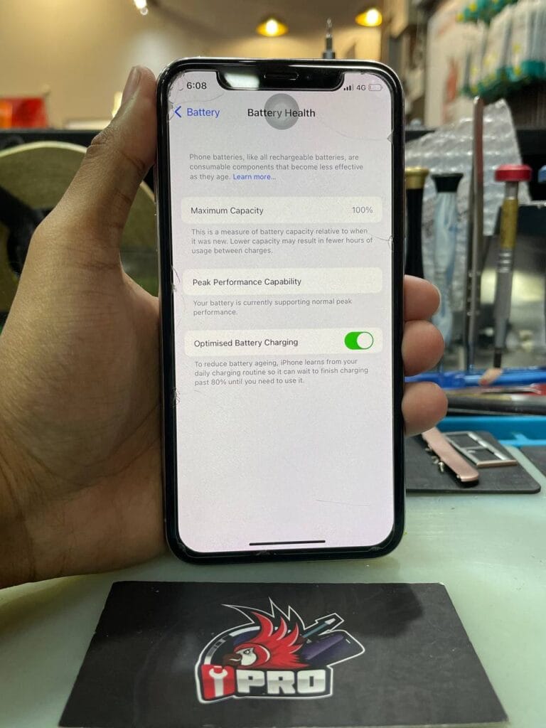 Succesfully repair iPhone battery 