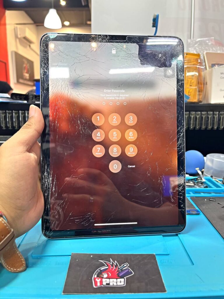 Before change iPad air screen 
