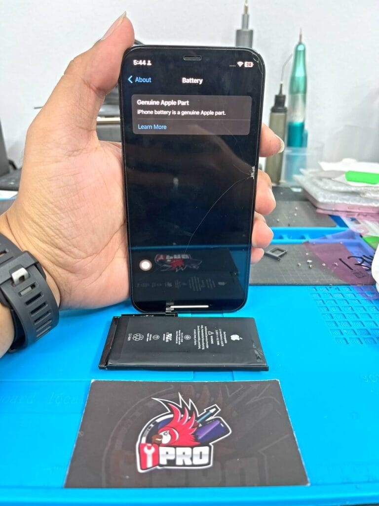 Genuine iPhone parts repair at iPro Ampang