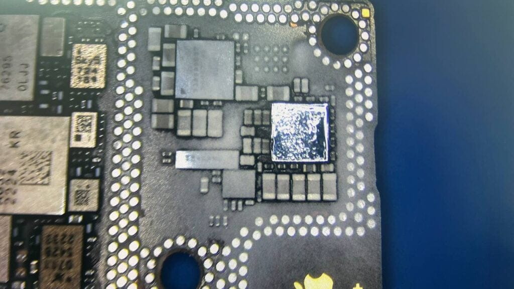 We performed iPhone motherboard repairs