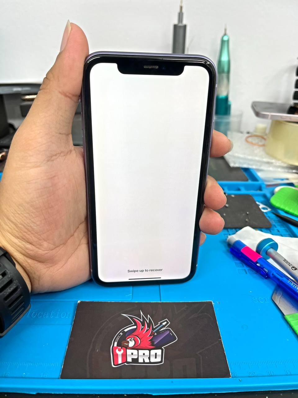 Repair iPhone stuck Recover Mode in Ampang