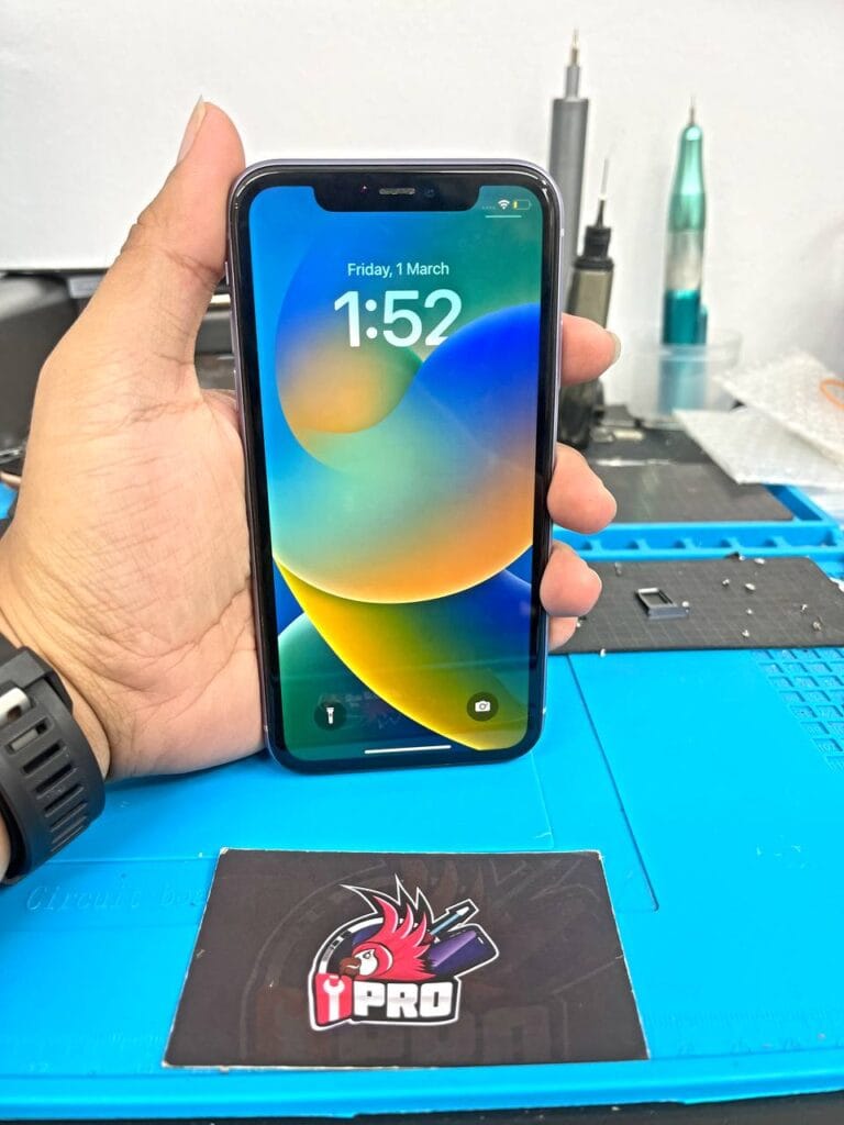 after repair iphone stuck recover