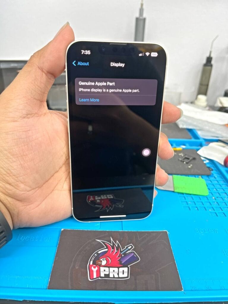 Completed repair iphone genuine screen