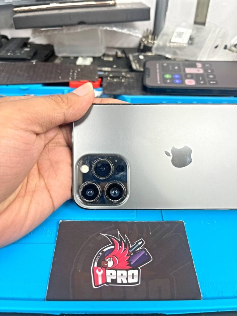 Successfully fix iphone missing lens