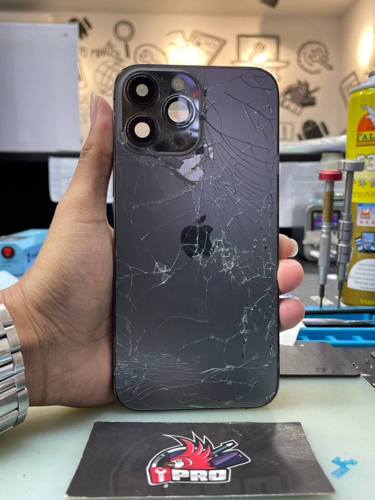 Before iphone backglass Replacement