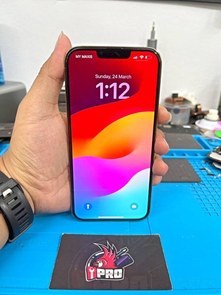 After repair iPhone white screen problem 