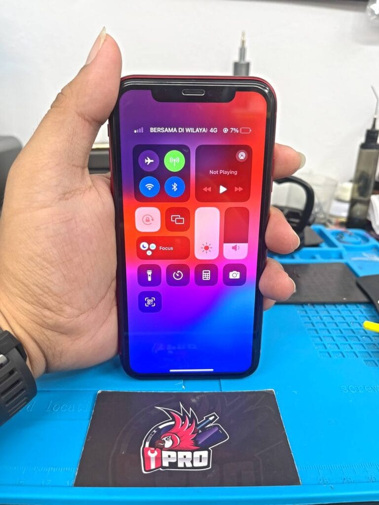 After iPhone no service repair 