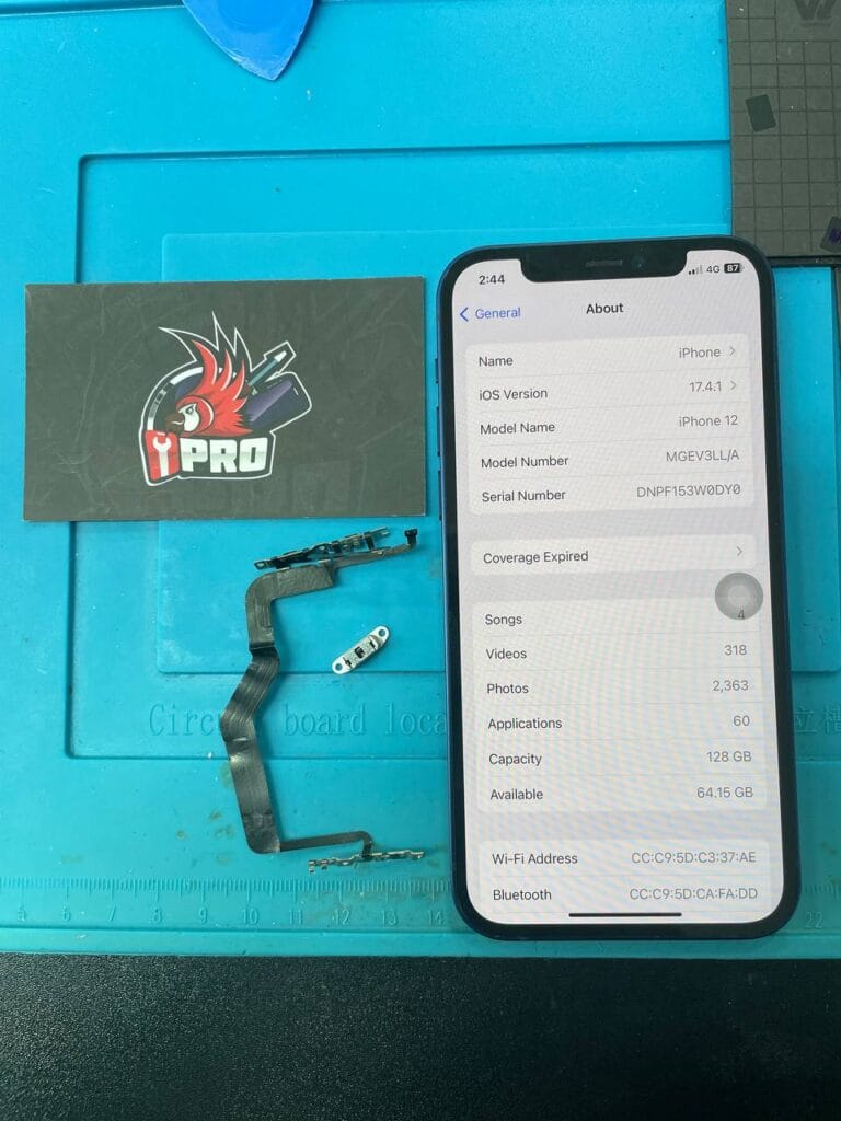 repair iphone volume button