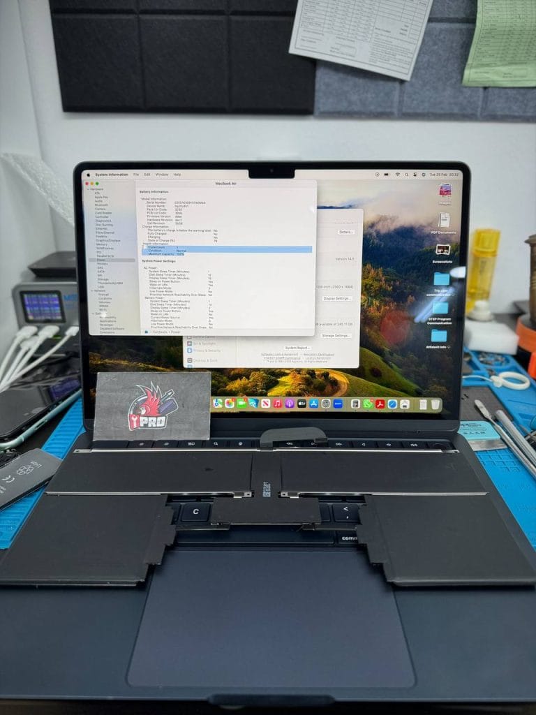 Macbook Air Battery is replaced