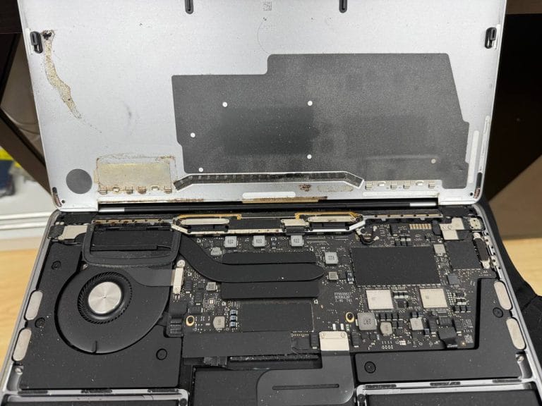 Repair MacBook Water Damage in Ampang