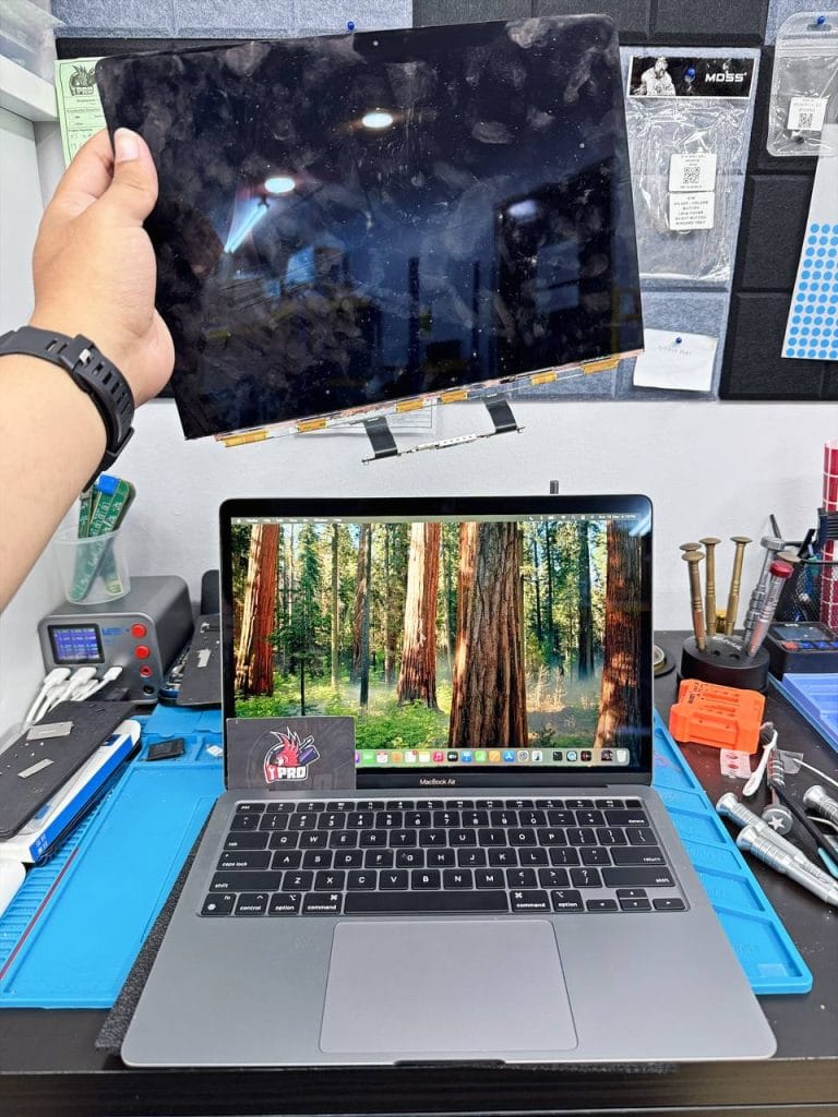 Done repair MacBook screen 