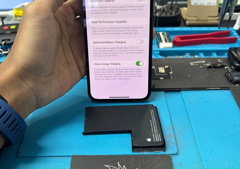 iPhone Battery Health Repair in Ampang