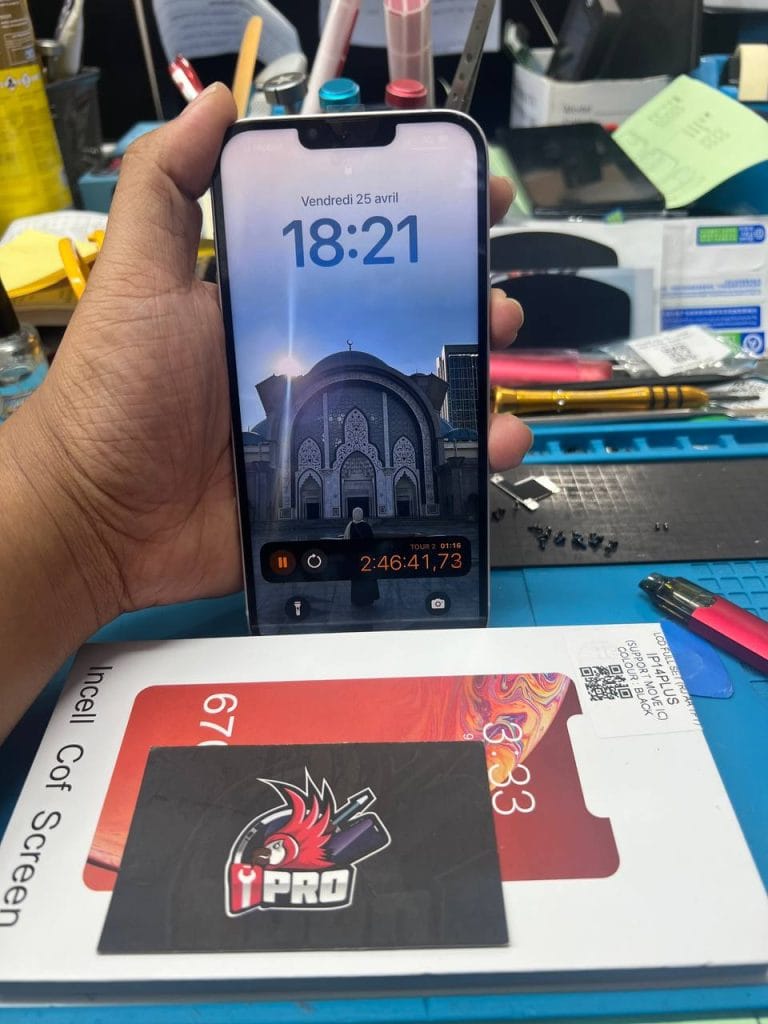 iPhone is succesfully recovered after iPhone water damage repair