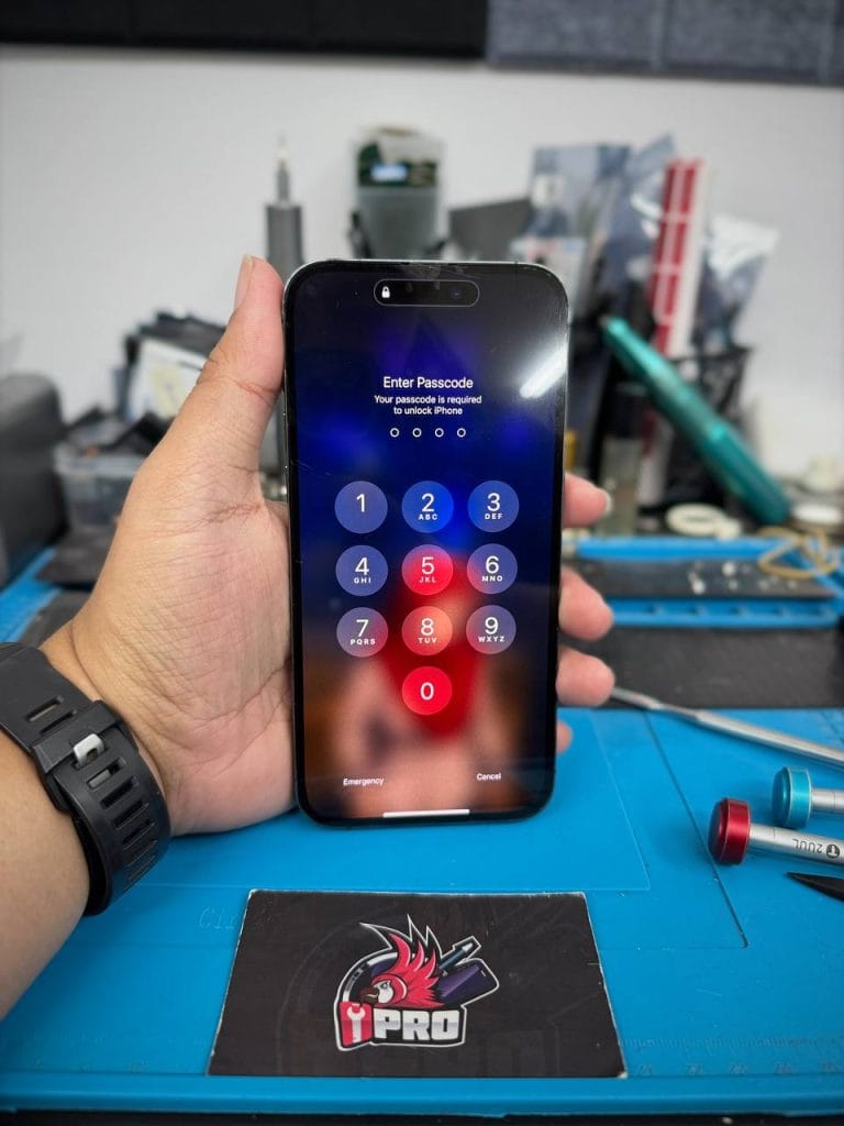 After iPhone screen repair 