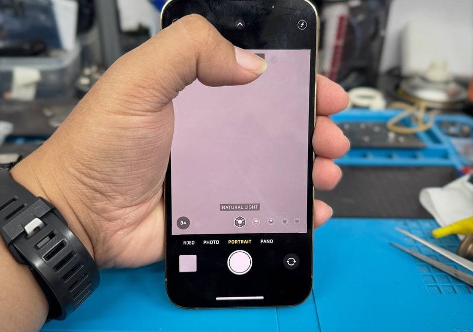 Repair iPhone Camera Black Dot in KL