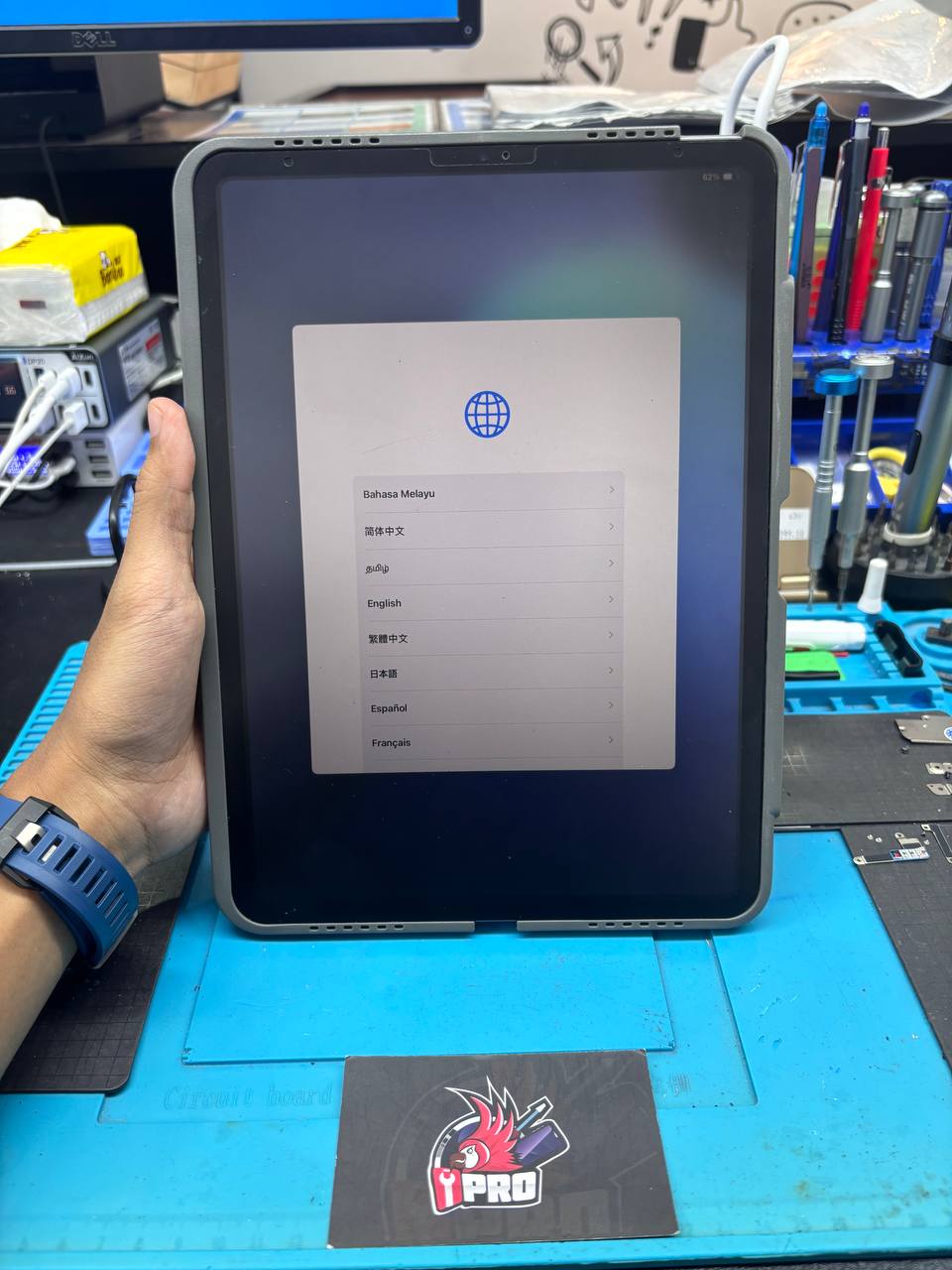 Repair iPad Cannot On in KL