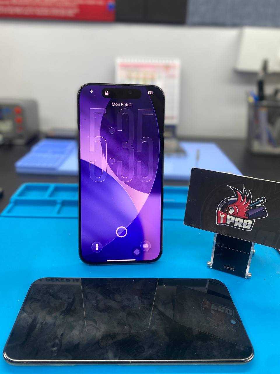 After change iPhone screen OLED quality